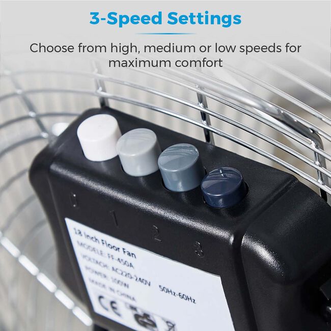 Tower 18" High-Speed Velocity Floor Fan